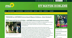 Desktop Screenshot of gruene-myk.de